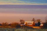 Red Barn At Sunrise_52220-1